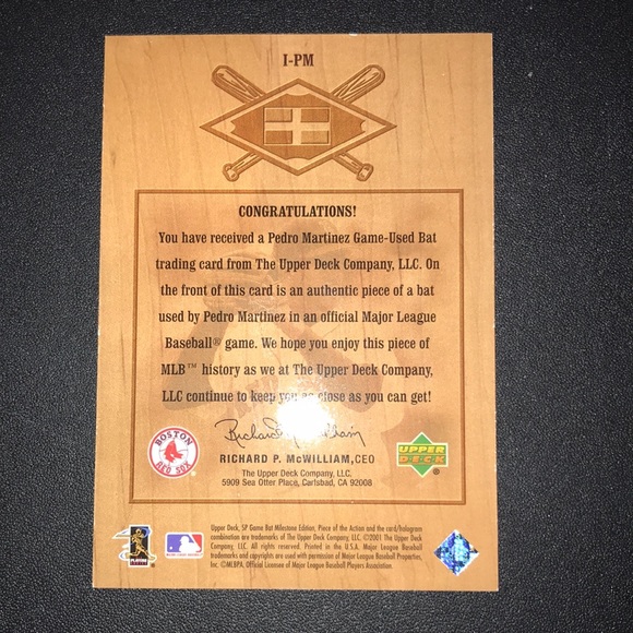 Pedro Martinez Rookie - Picture 2 of 2